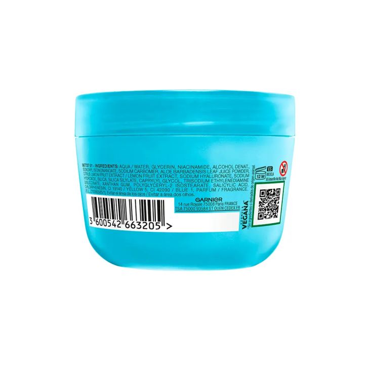 garnier sorbet hyaluron fresh & plump sorbete hidratante y rellenador 85ml garnier sorbet hyaluron fresh & plump sorbete hidratante y rellenador 85ml