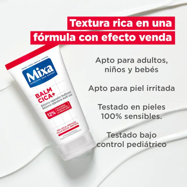 mixa cica balsamo+ crema reparadora 50ml