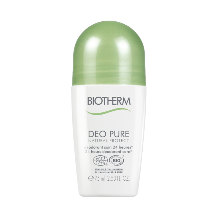biotherm deo pure natural protect desodorante 24h ecologico 75ml roll-on