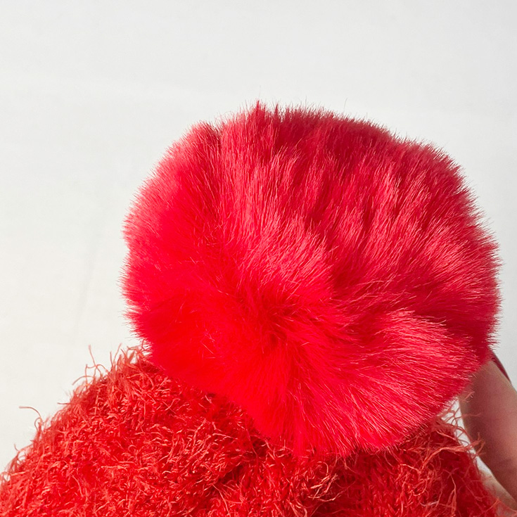 gorro infantil minnie mouse rojo