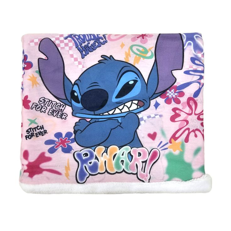 braga cuello rosa lilo & stitch 