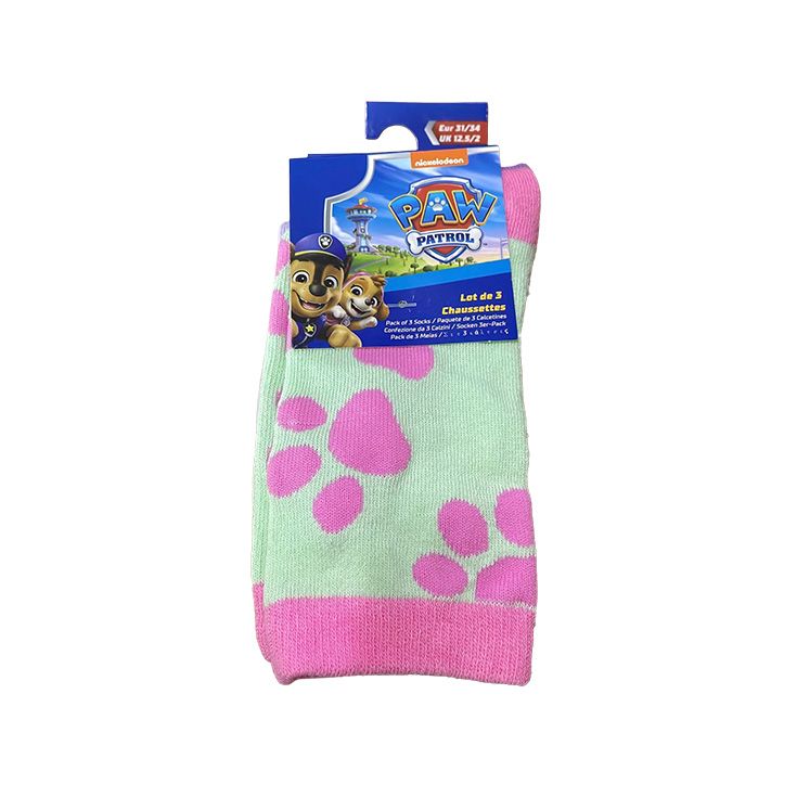pack 3 calcetines patrulla canina