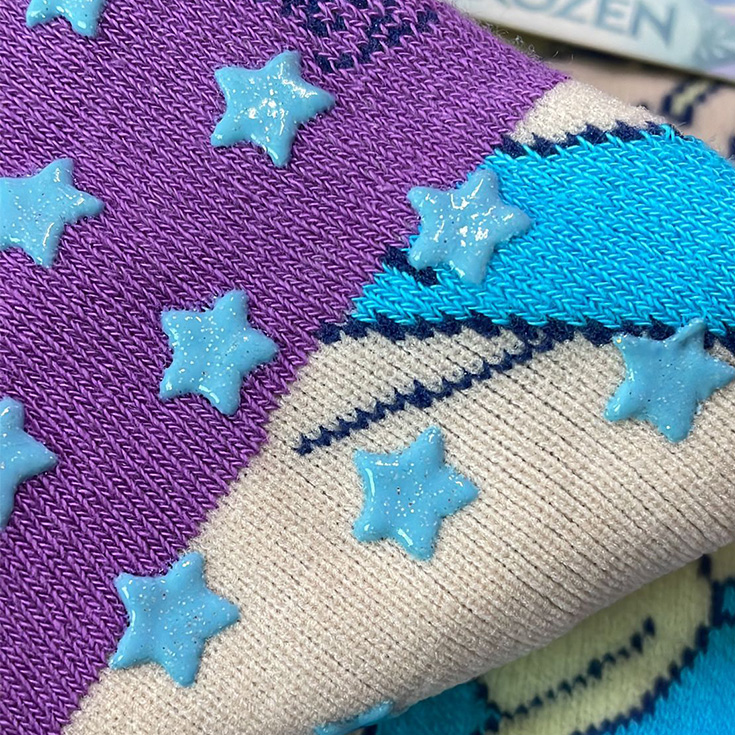 calcetines antideslizantes frozen azul