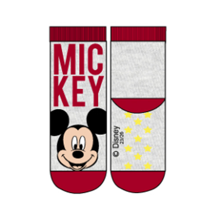 calcetines antideslizante gris mickey mouse