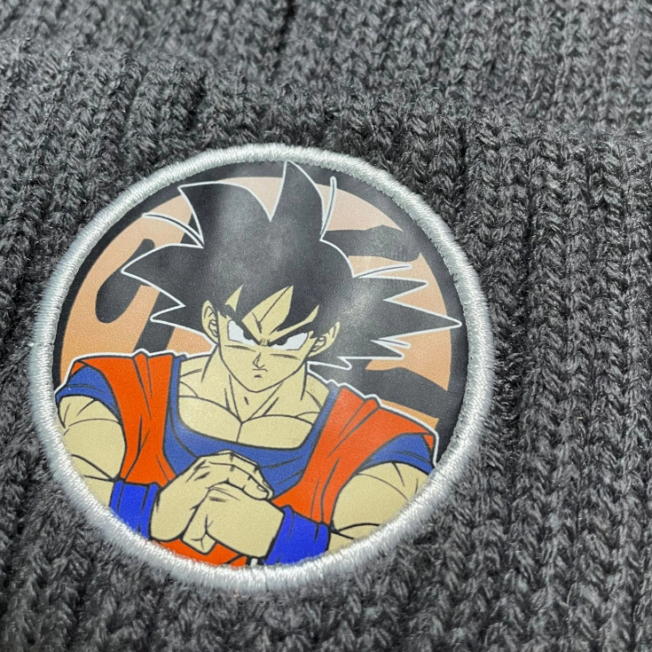 gorro dragon ball infantil gris