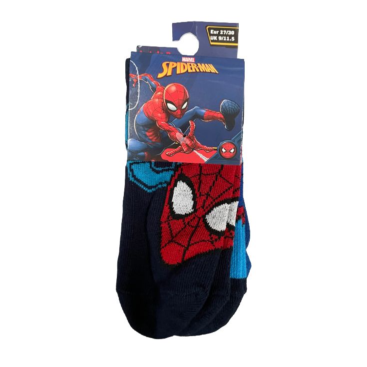 calcetines pack 3 tobilleros spiderman