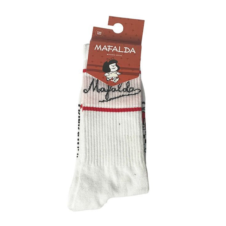 calcetines sport mafalda blanco talla unica