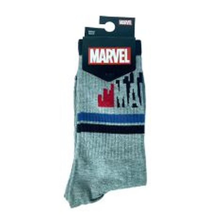 calcetines sport marvel gris talla unica