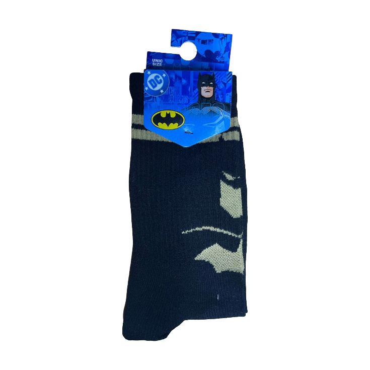 calcetines sport batman negro talla unica