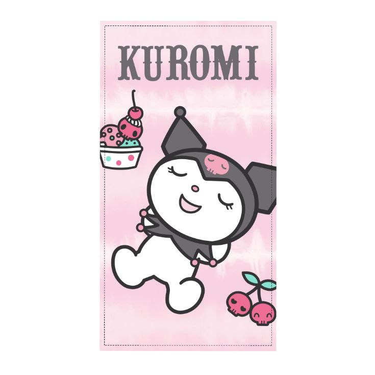 toalla playa microfibra kuromi