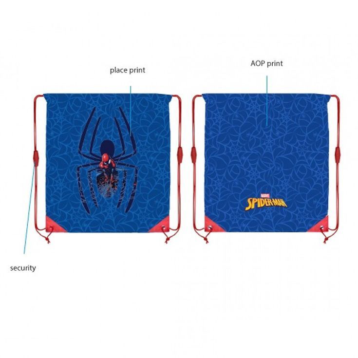 mochila piscina spiderman