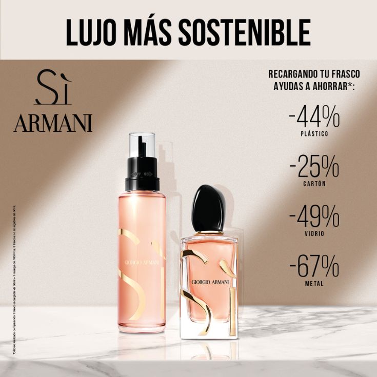 armani si eau de parfum recarga 100ml armani si eau de parfum recarga 100ml