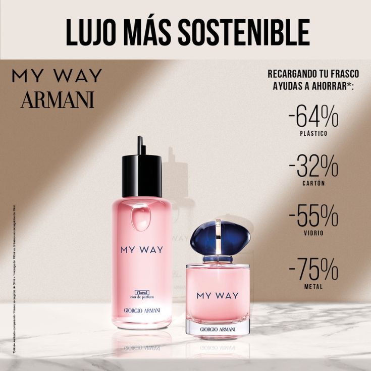 armani my way eau de parfum refill 100ml armani my way eau de parfum refill 100ml