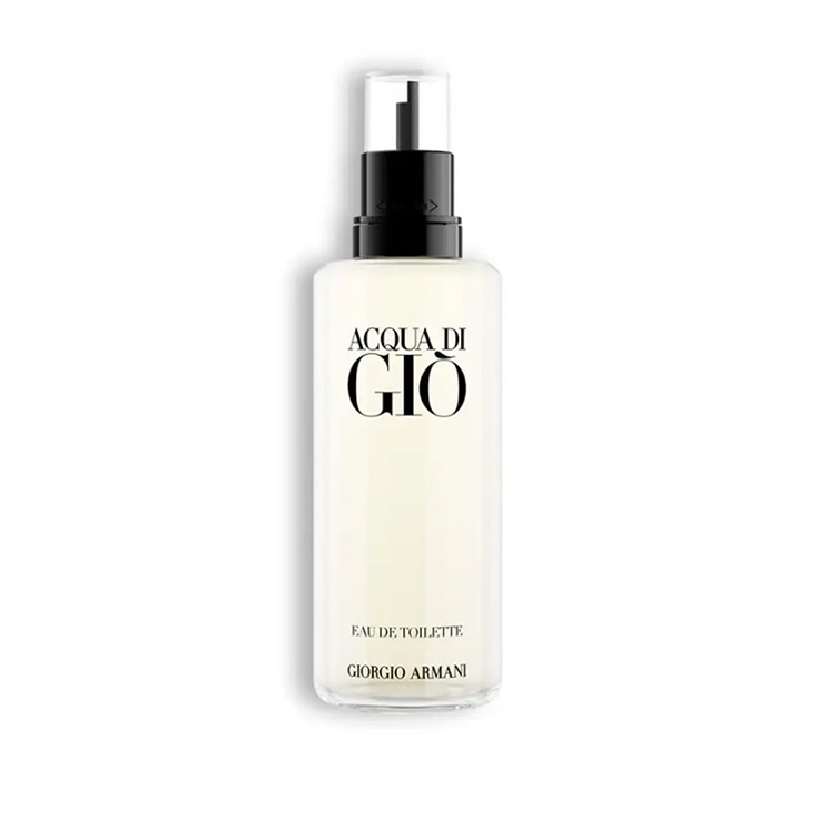 acqua gio homme eau toilette recarga 150 ml
