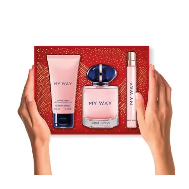 armani my way eau de perfum 90ml cofre 3 piezas