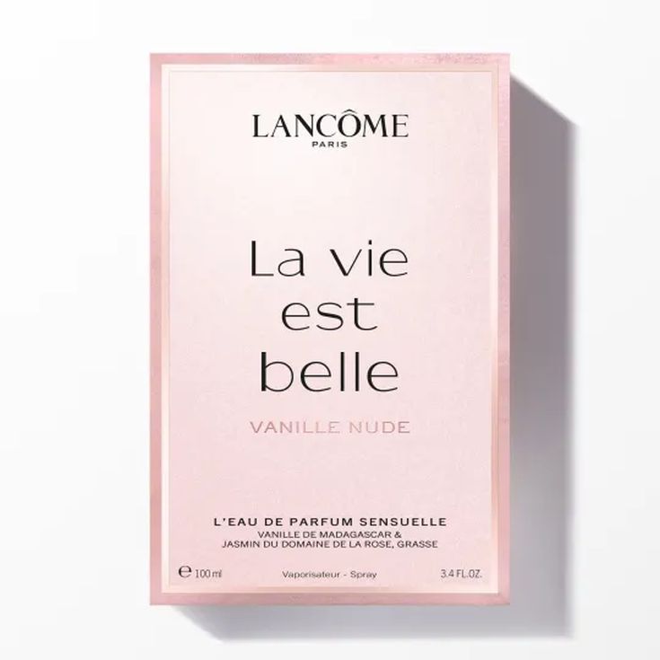 la vie est belle vanille nude eau de parfum