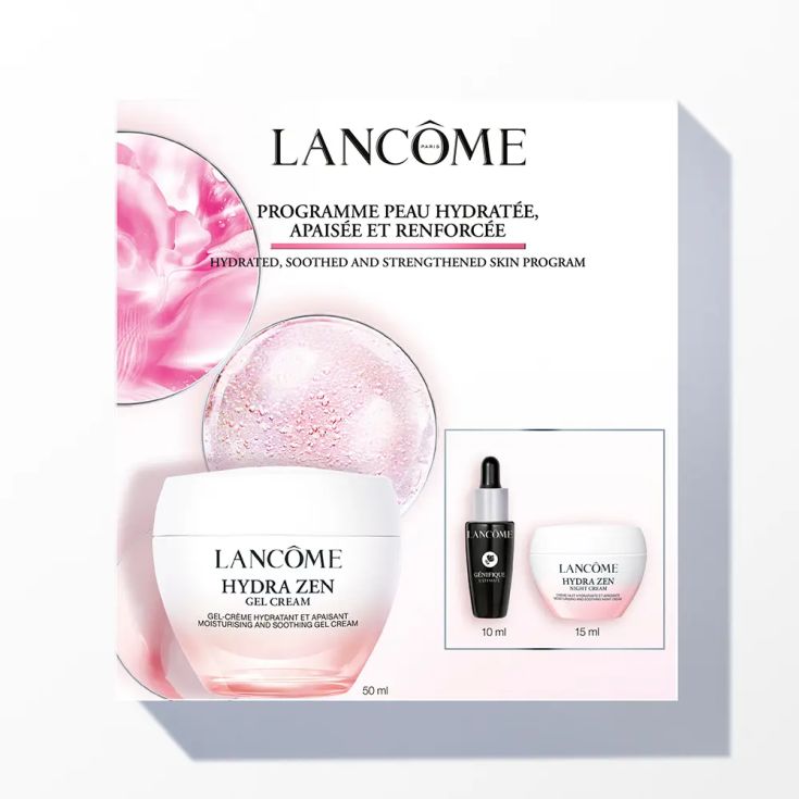 lancome hydra-zen gel crema 50ml cofre 3 piezas