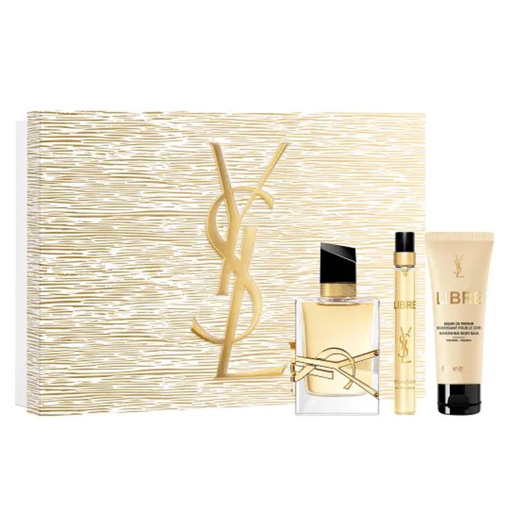 ysl libre eau de parfum 50ml cofre 3 piezas ysl libre eau de parfum 50ml cofre 3 piezas