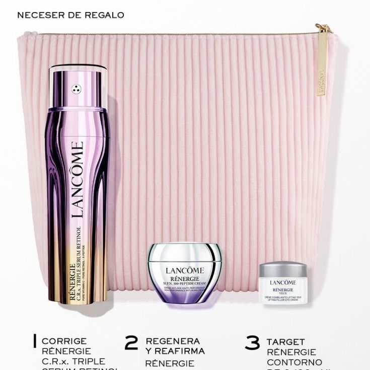 lancome renergie triple night serum 50ml cofre 3 piezas