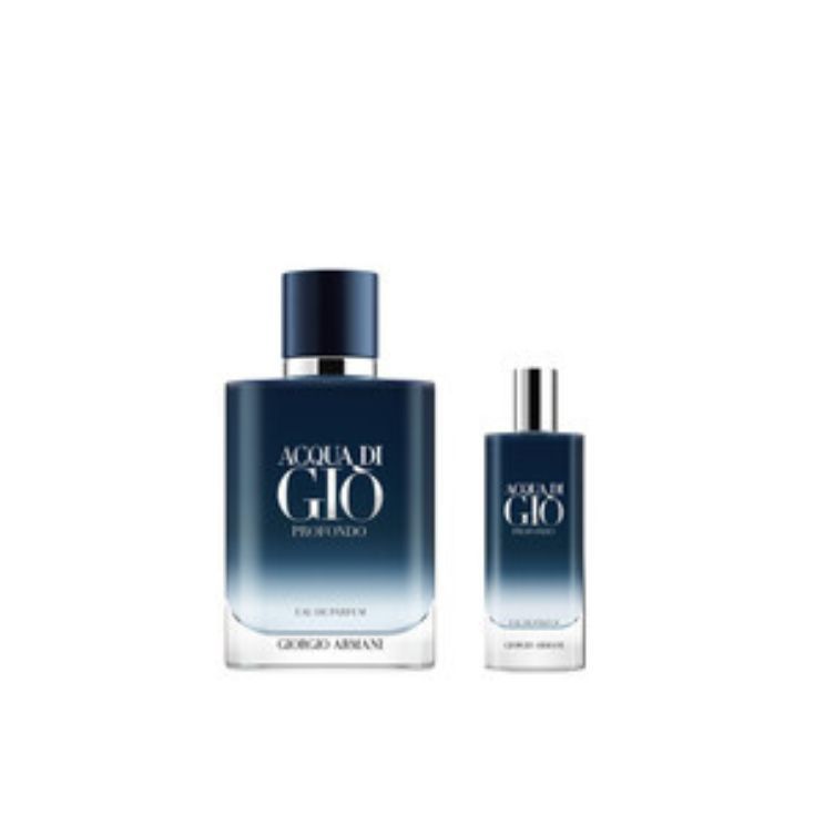 acqua gio h.profondo eau de parfum 100 ml cofre 2 piezas