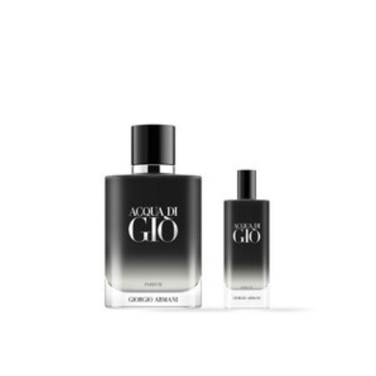 acqua gio h. parfum 100ml cofre 2 piezas