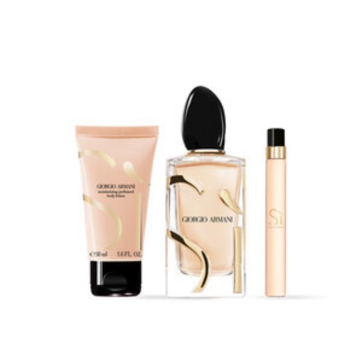armani si eau de parfum 100ml cofre 3 piezas