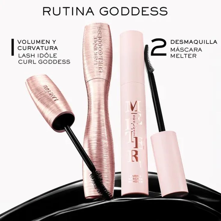 lancome mascara de pestañas desmaquillador idole goddess