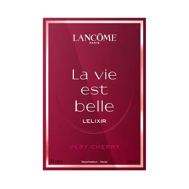 lancome la vie est belle elixir cherry eau de parfum
