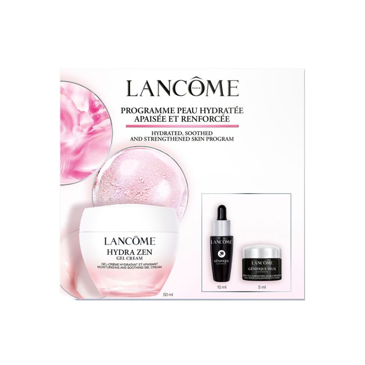 lancome hydra-zen gel crema 50ml cofre 3 piezas