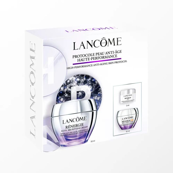 lancome renergie hpn ultra crema 50ml cofre 3 piezas