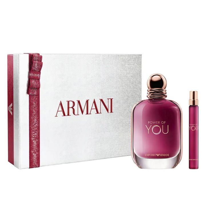 armani power of you eau de parfum 90ml cofre 3 piezas
