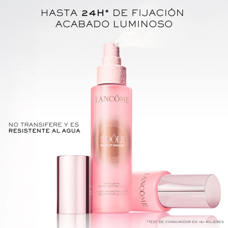 lancome skin idole makeup magnet skin oving micro setting mist fijador de maquillaje 100ml lancome skin idole makeup magnet skin oving micro setting mist fijador de maquillaje 100ml