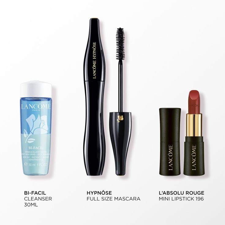 lancome mascara de pestañas hypnose+ khol+bifacil cofre