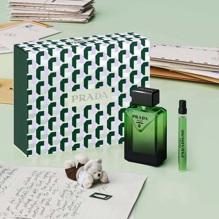 prada paradigme eau de pargum 100ml cofre 2 piezas prada paradigme eau de pargum 100ml cofre 2 piezas