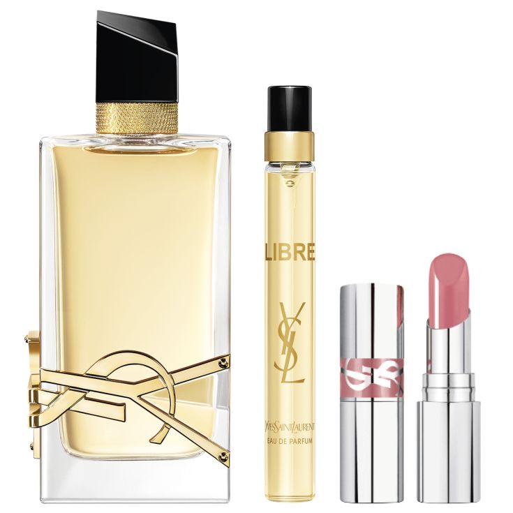 ysl libre eau de parfum 90ml cofre 3 piezas ysl libre eau de parfum 90ml cofre 3 piezas