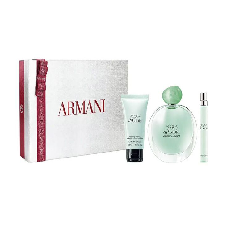 acqua gio eau de parfum 100ml cofre 3 piezas