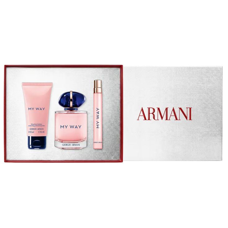 armani my way eau de parfum 90ml cofre 3 piezas