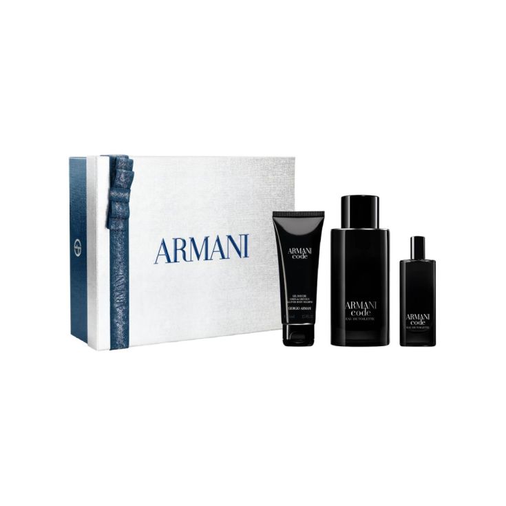 armani code men eau de toilette 125ml cofre 3 piezas