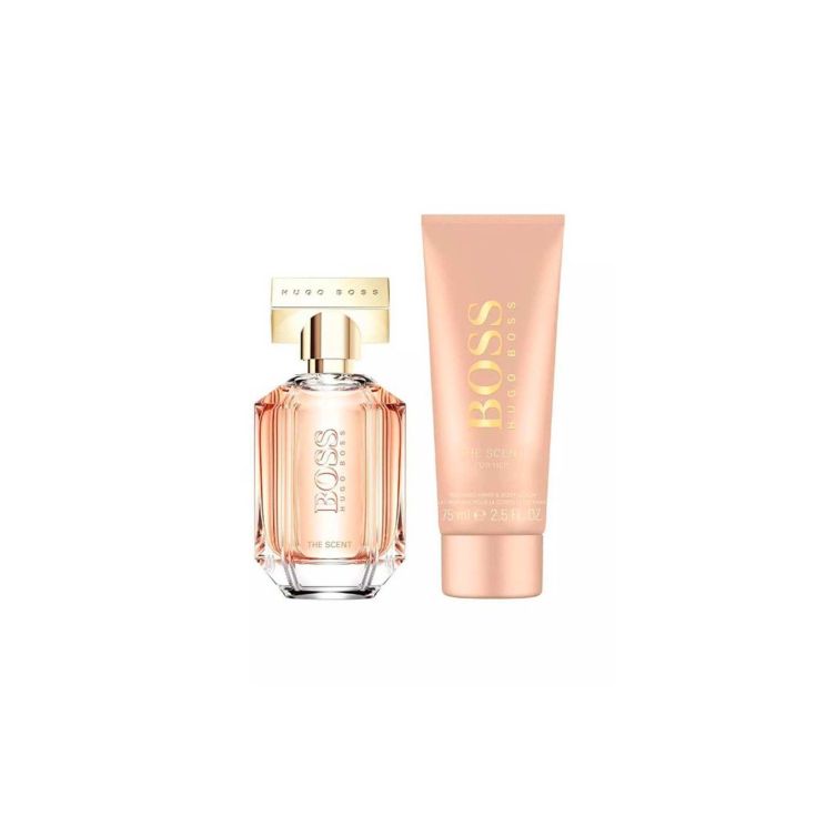 boss the scent for her eau de parfum 50ml cofre 2 piezas