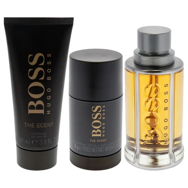 boss the scent eau de toilette 100ml cofre 3 piezas