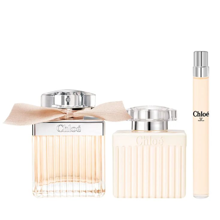 chloe signature eau de parfum 100ml cofre 3 piezas