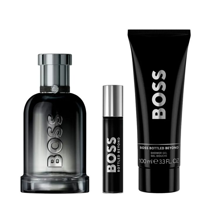 boss bottled beyond eau de toilette 100ml cofre 3 piezas