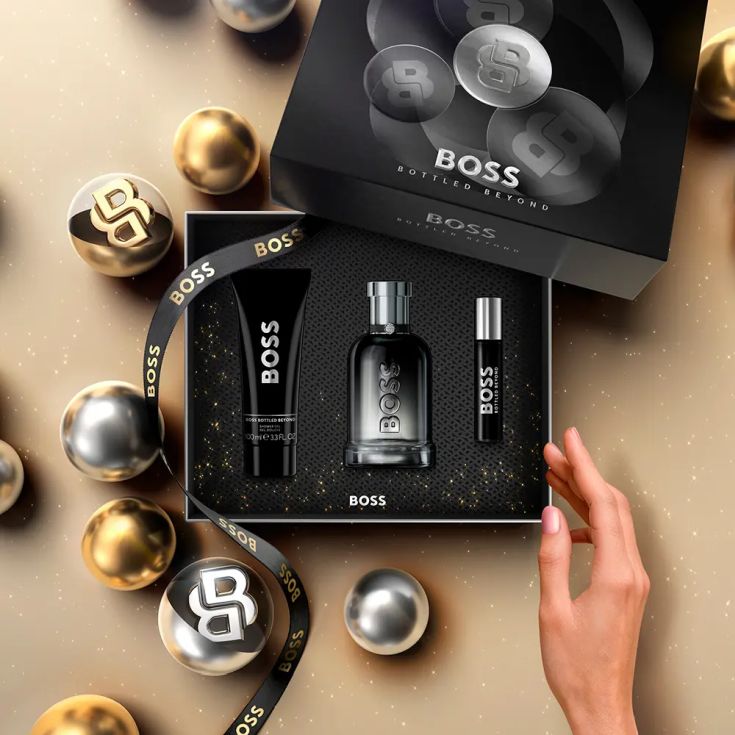 boss bottled beyond eau de toilette 100ml cofre 3 piezas