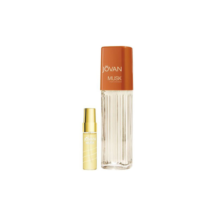 jovan musk para mujer colonia 100ml + mini 15ml