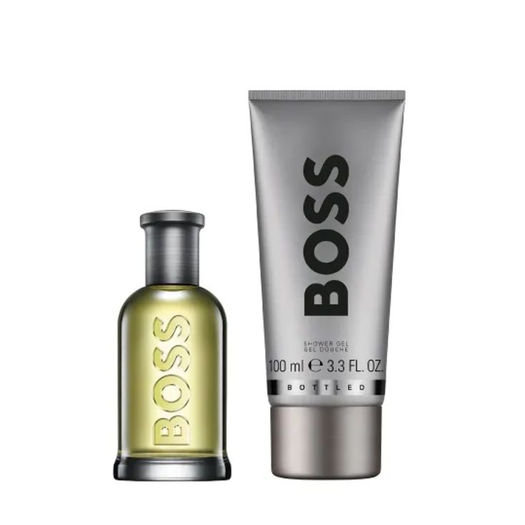 boss bottled eau de toilette 100ml cofre 3 piezas