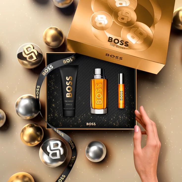 boss the scent eau de toilette 100ml cofre 3 piezas