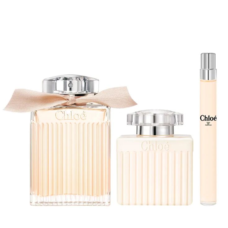chloe signature eau de parfum 100ml cofre 3 piezas