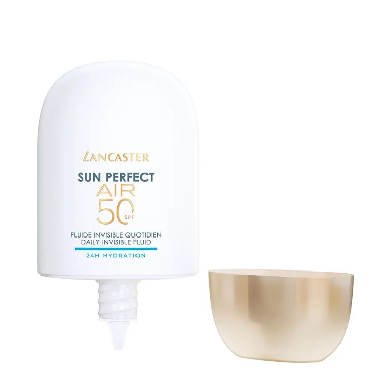 lancaster protector solar facial fluido invisible sun perfect air spf50 40 ml