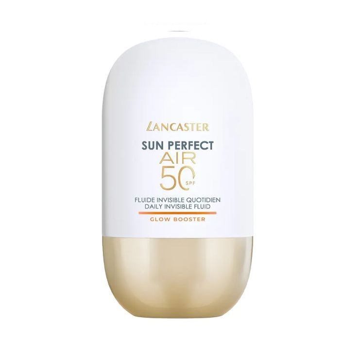lancaster protector solar facial fluido invisible sun perfect air glow spf50 40 ml