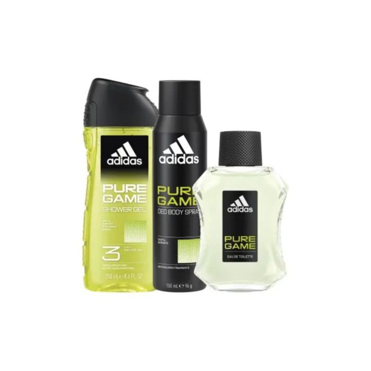 adidas pure game cofre 3 piezas
